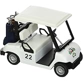 KiNSFUN Golf Cart 4&frac12;" Die Cast Metal Model Pullback Action Toy