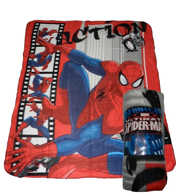 Spiderman Marvel Fleece Blanket Amazon.co.uk Toys & Games