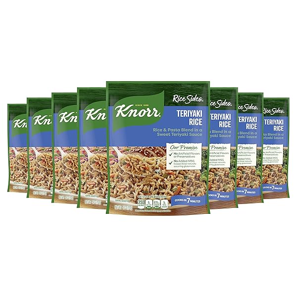 KNORR RICE SIDE DISH, ASIAN TERIYAKI, 5.4 OZ...