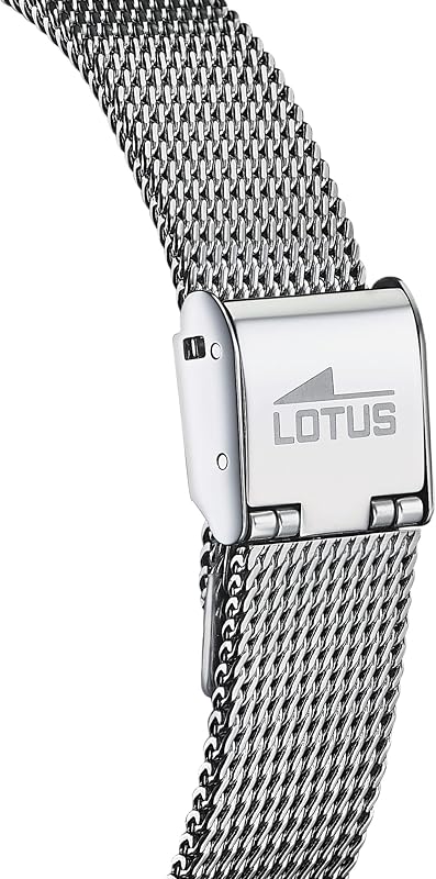 Relógio analógico feminino 316l em aço inoxidável em prata - movimento de quartzo - cristal mineral de alta resistência - resistente à água 5 ATM 18737/2 - minimalista para ela