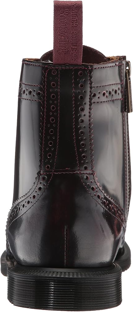 dr martens delphine cherry red