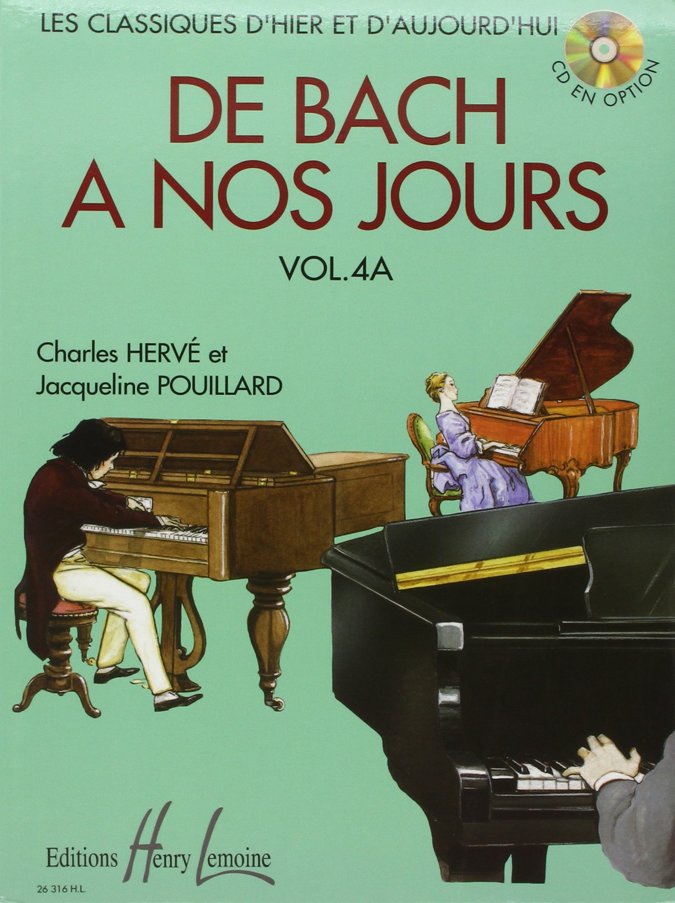 De Bach à nos jours. vol. 4, ,  vol. 4 | Hervé, Charles
