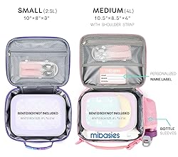 mibasies Kids Lunch Bag for Girls and Boys Toddler