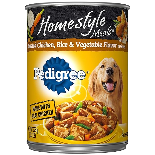 PEDIGREE HOME-STYLE MEALS CHICKEN, RICE AND VEGETABLE FLAVOR...