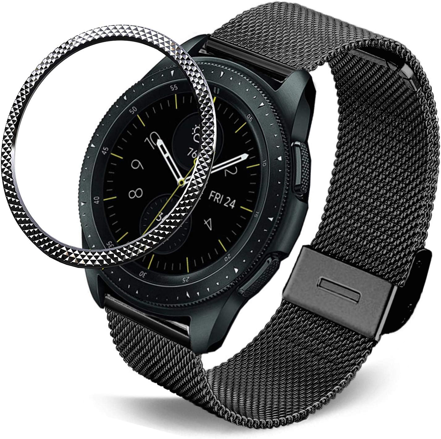 DEALELE Strap Compatible with Samsung Gear Sport/Galaxy Watch 42mm / Galaxy Watch 4 Classic (42mm)