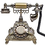 DYRABREST Rotary Phone Vintage Phone Corded Antique