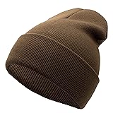 Unisex Knit Soft Warm Cuffed Beanie Hat Winter Camo