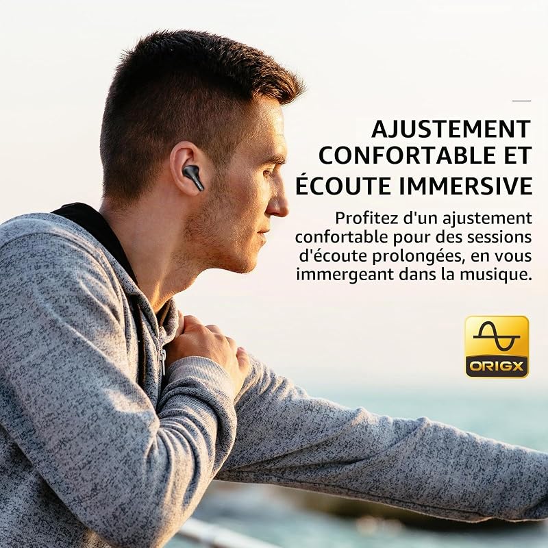 E2 Écouteurs Bluetooth sans Fil, Ecouteurs Bluetooth 5.3