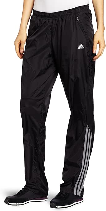 Amazon.com : adidas Women's Response Drei Streifen Wind Pant, Black/Tech Grey, Medium : Running 