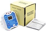 KAIWEETS HT106E UK Socket Tester with LCD Display RCD Test CAT III 300V view 6