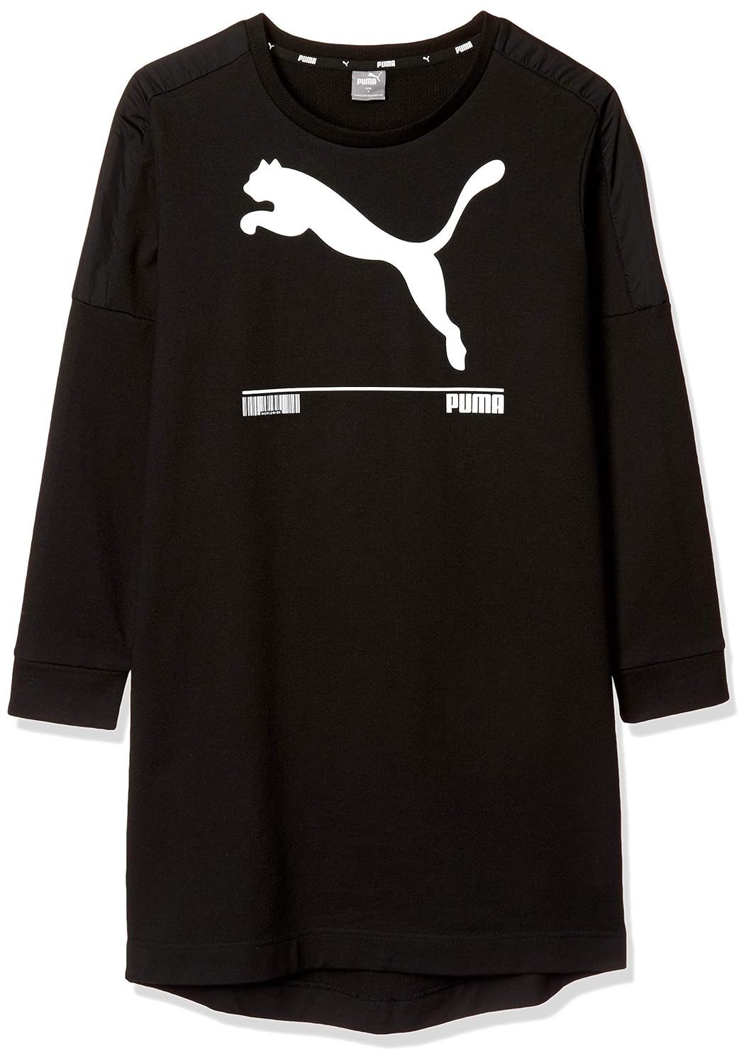 Amazon プーマ ワンピース Nu Tility Dress レディース プーマ ブラック 01 日本 S 日本サイズs相当 フィットネス トレーニング スウェット パーカー 通販