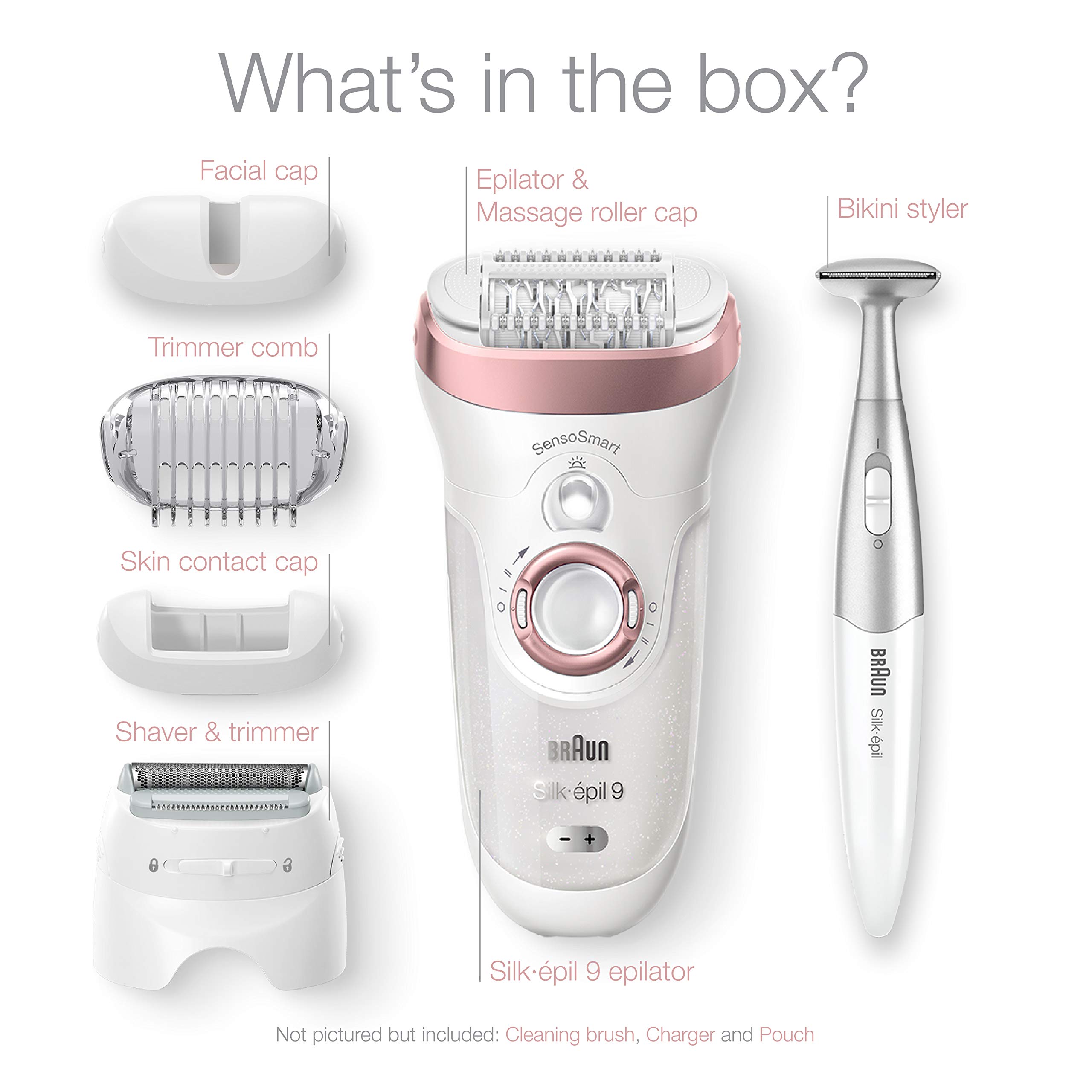 Braun Epilator For Women Silk Epil 9 9 890 Hair Removal For Women