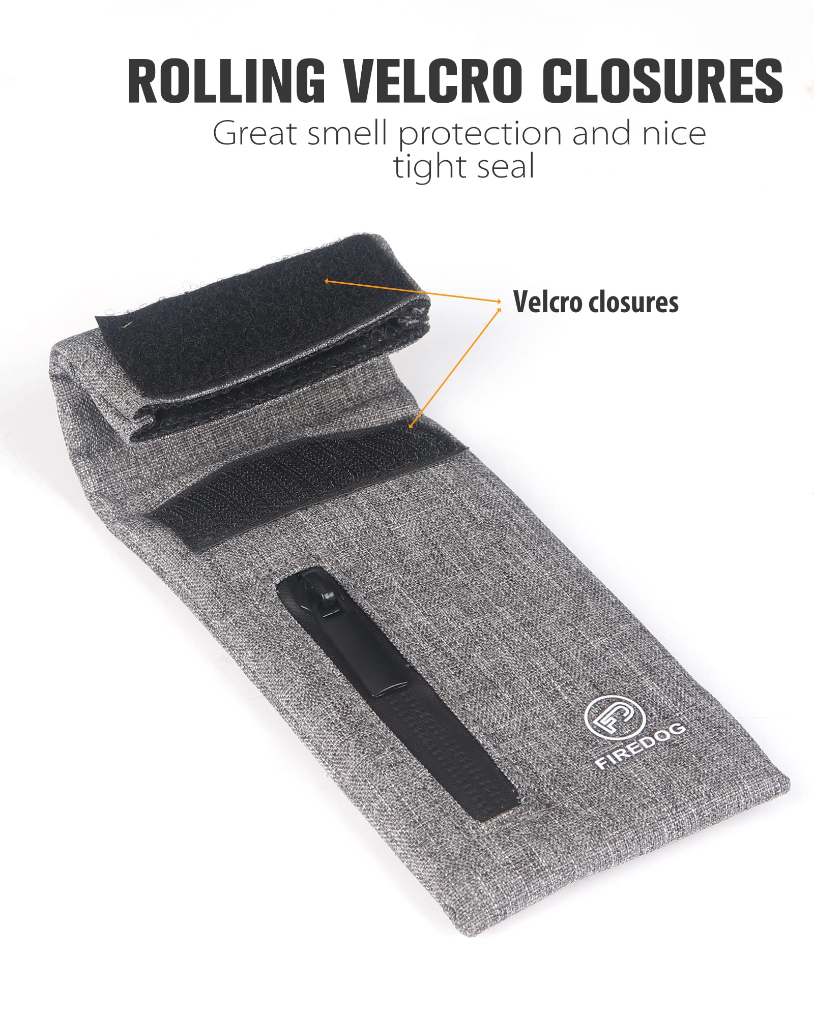 FIREDOG Smell Proof Bags, Fabric Odor Proof Bag for Dog Tested 3