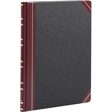 Wilson Jones Columnar Book - 4 Columns, 80 Pages, 7x9.25 Inches For Accounting & Record Keeping