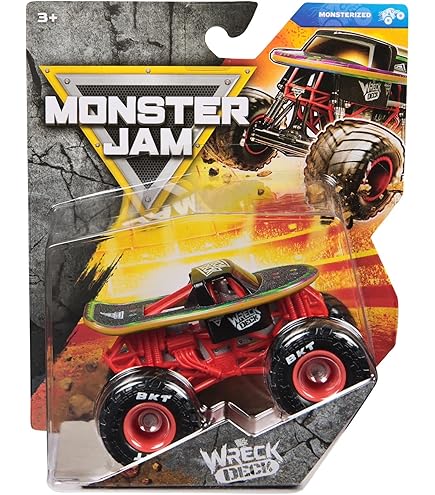 Amazon.com: Monster Jam 2025 Official 1:64 Diecast Truck Series 44
