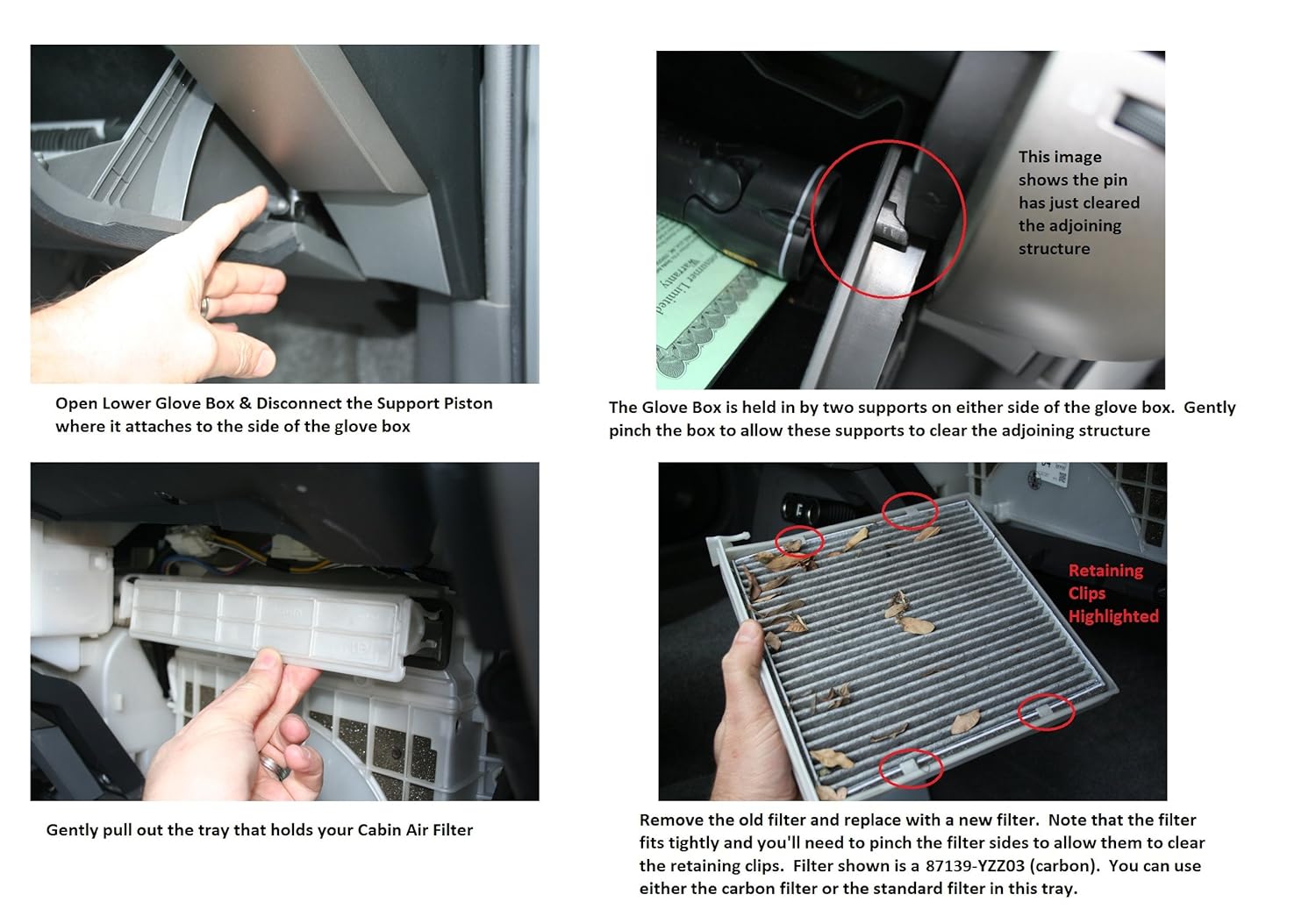 Car Truck Air Filters Air Filter Cabin Filter Combo For 2004