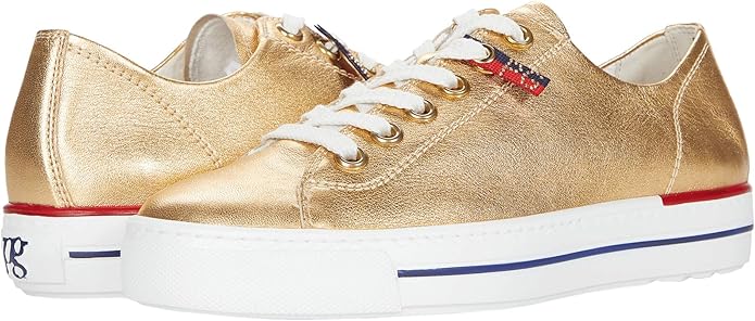 paul green lace up flat