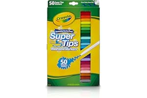 Crayola 50ct Washable Super Tips - Styles May Vary