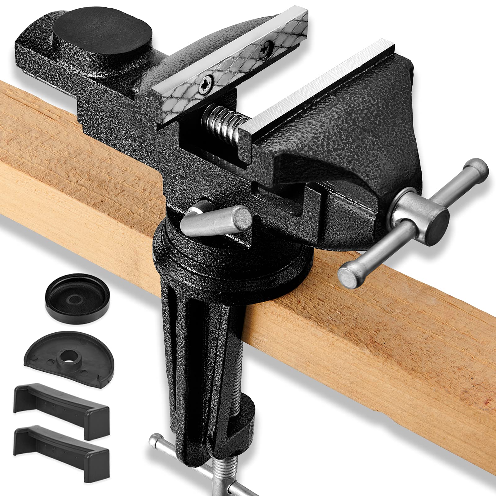 Table Vise or Bench Vise Universal, 360° Swivel