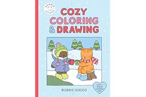 Bobbie Goods Cozy Coloring & Drawing: With a Bonus Coloring Pad