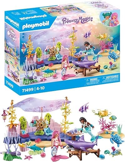 Playmobil Mermaid Sealife Care Set 114 pcs 2 figures 16 animals 96 accessories