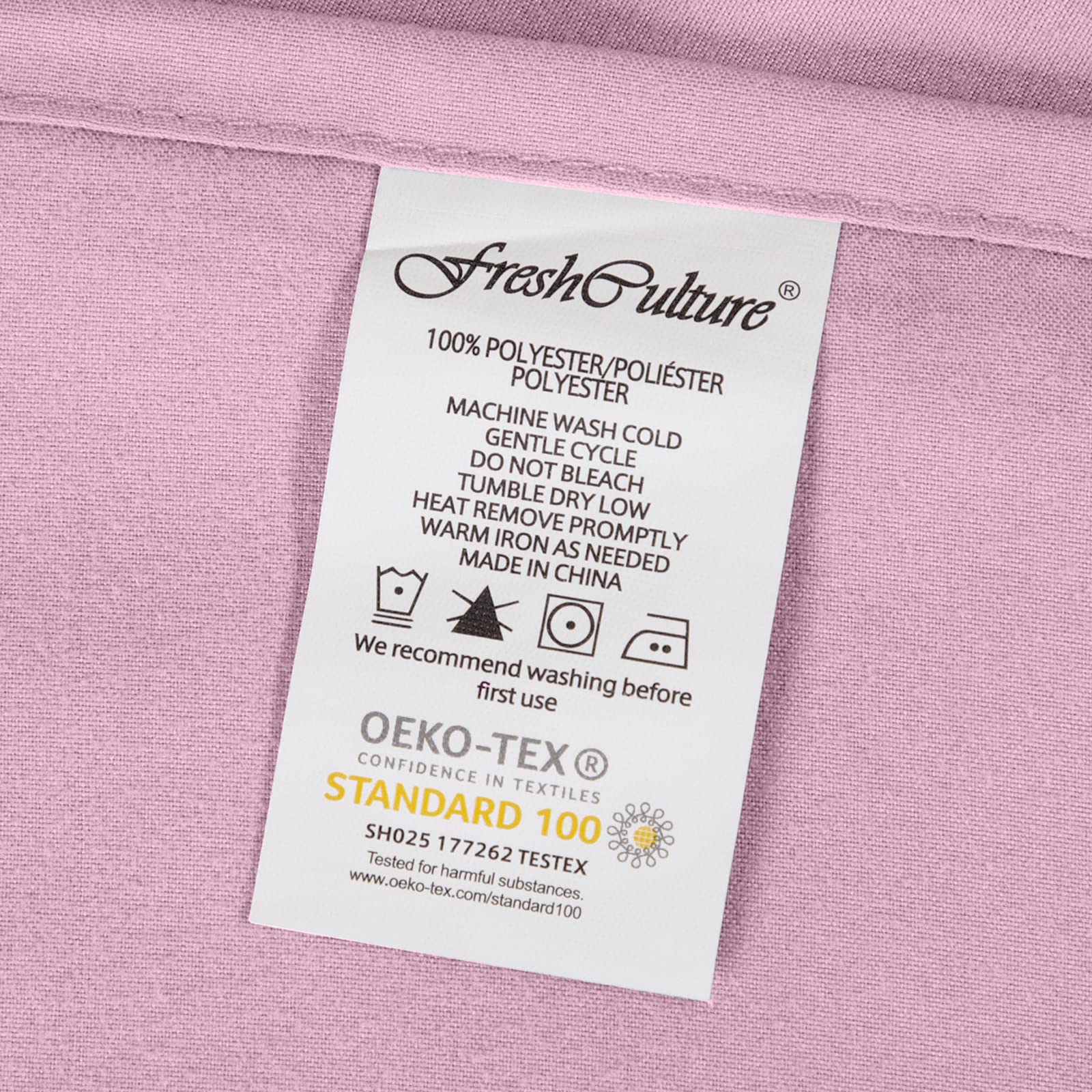 FreshCulture Queen Flat Sheet - Hotel Quality Queen