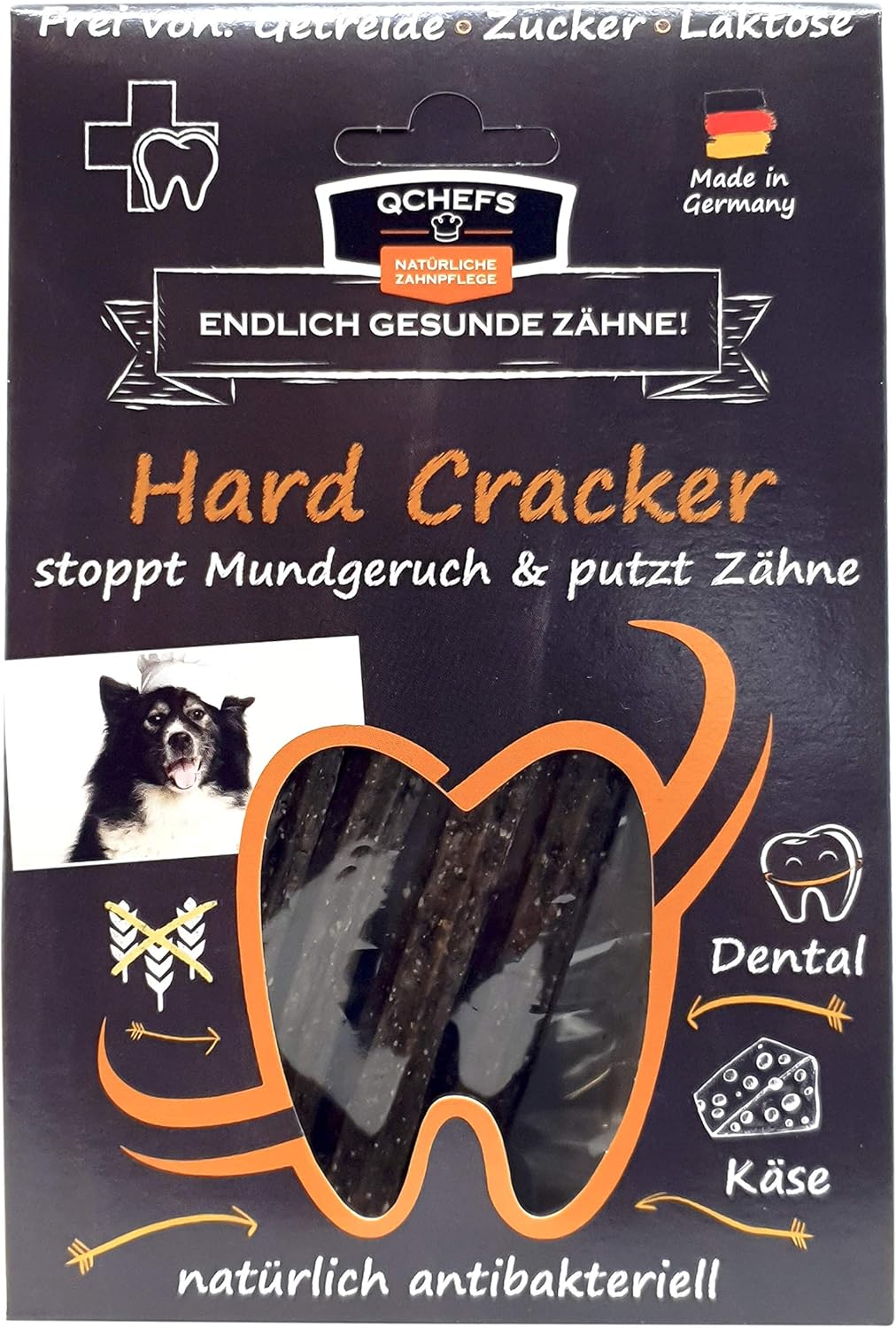qchefs dental dog chews