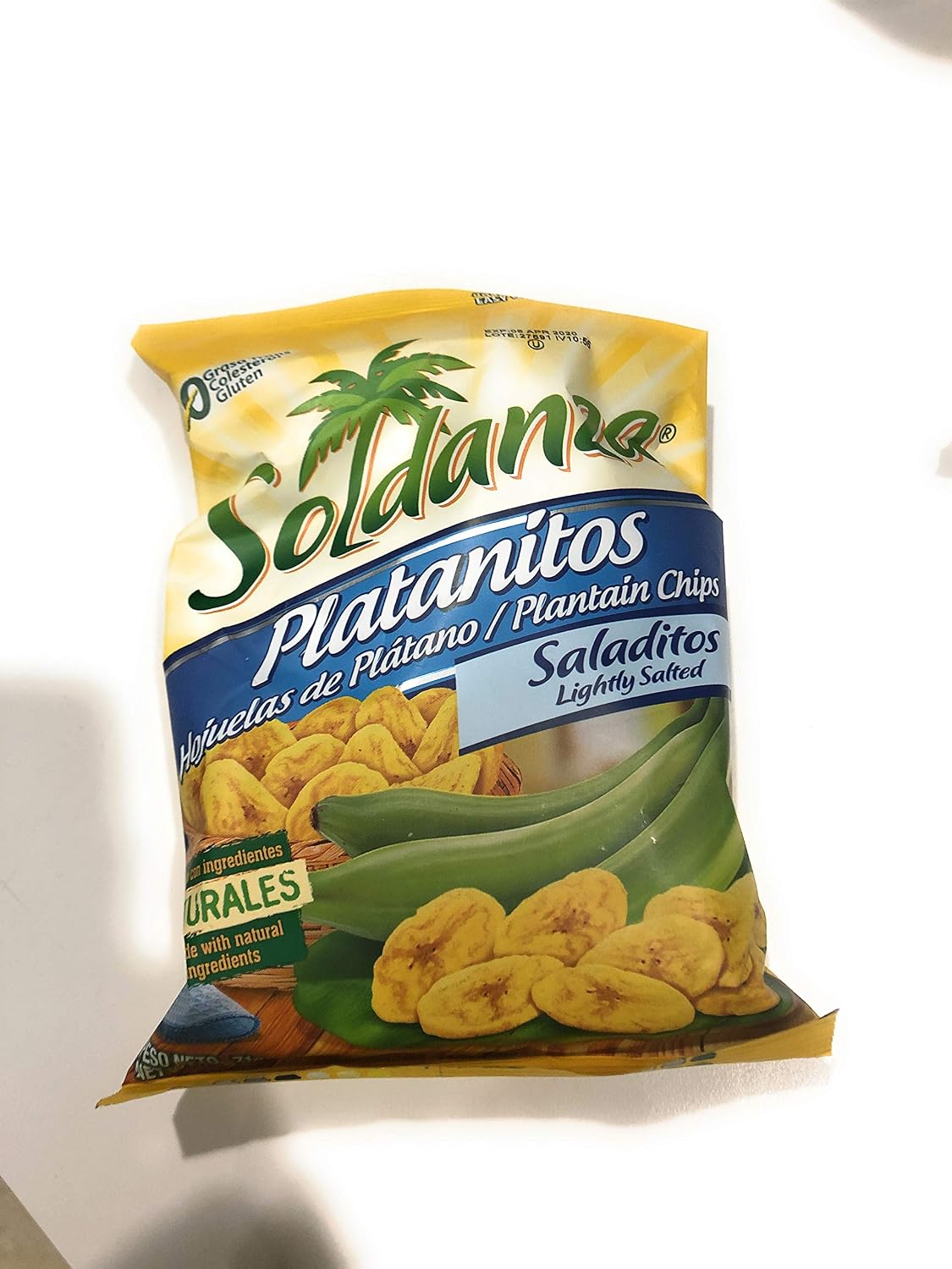 Soldanza, plantain chips, lightly salted (098493151378)
