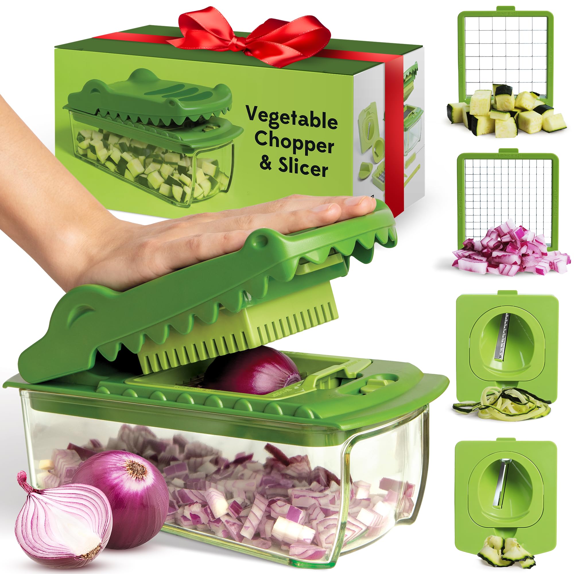 fullstar Croc Chop X OTOTO, Vegetable Chopper, Food Chopper, Cool ...