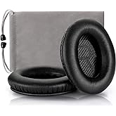 Headphones Replacement Ear Pads,for Bose Quietcomfort QC15 QC25 QC35 35 ii (Black)