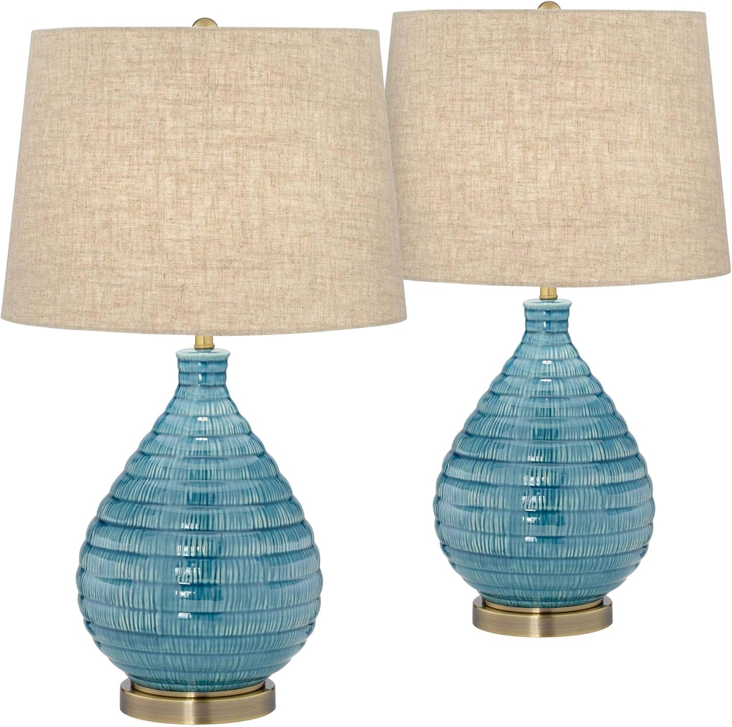 Best rustic style table lamps for beachy bedroom