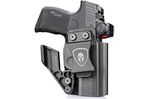 WARRIORLAND IWB Kydex Holster Optic Cut &Claw, Select Fit Glock 17/19/ 19X/ 43X/ 26/MOS, P365/P365X/ P365XL/ P320, Hellcat Pro/Echelon/Hellcat, Bodyguard 2.0, G2C/G3C, Shield Plus/EZ, M&P 9/.40 &More