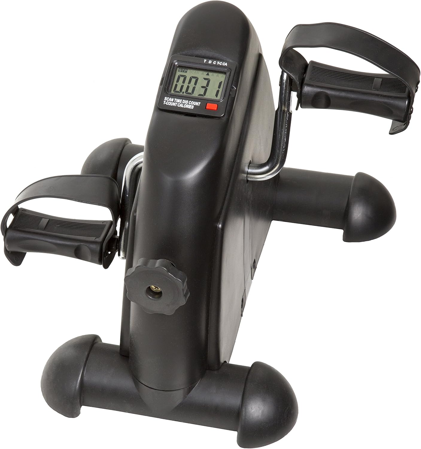 Portable Fitness Pedal Stationary Under Desk Indoor Exercise Machine Bike for Arms, Legs, Physical Therapy with LCD Display Calorie Counter by Wakeman : Sports & Outdoors