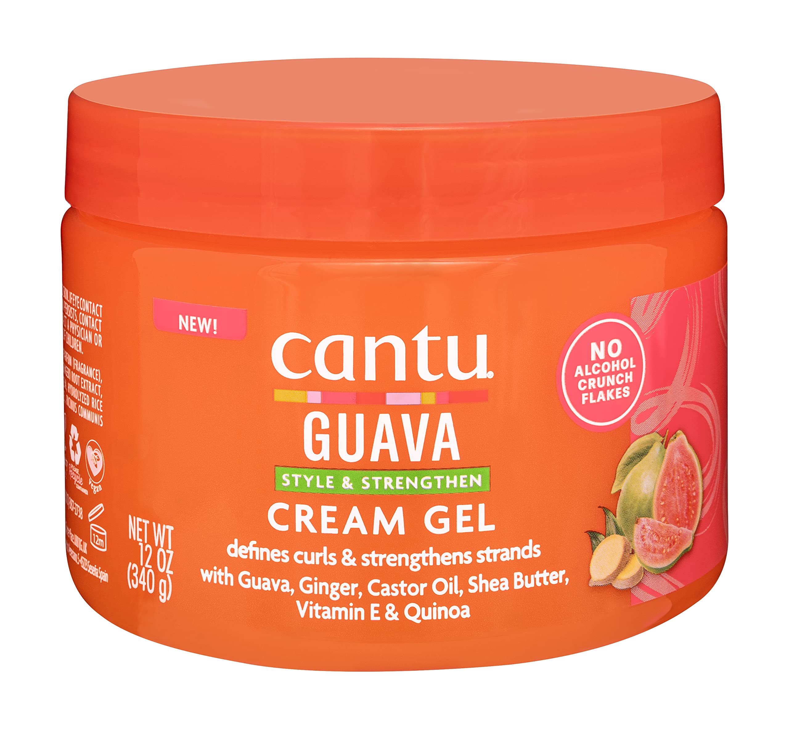 Cantu Guava Curl Strengthening Cream Gel 12oz (340g)