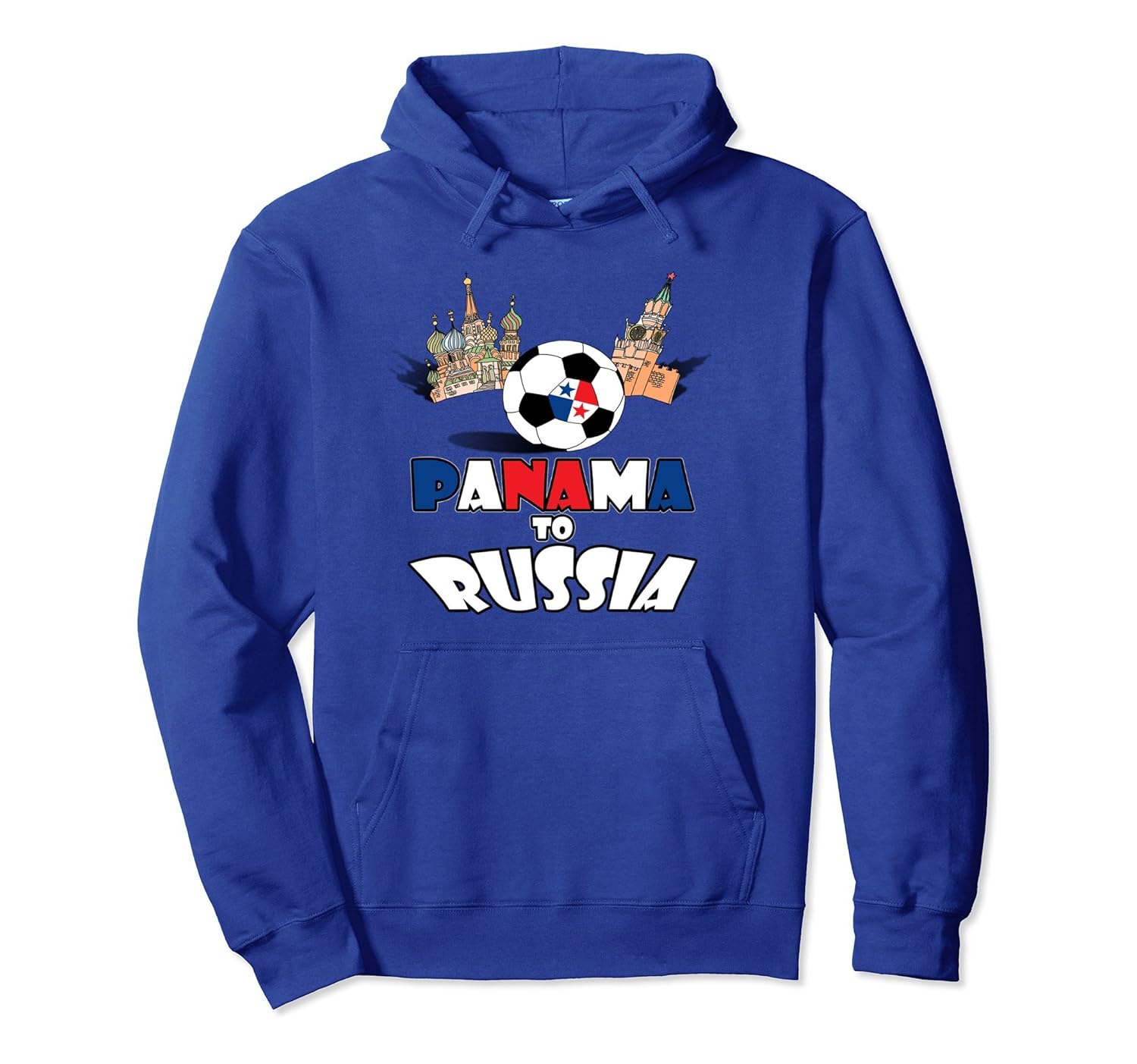 Panama National Soccer Team to Russia Pullover Hoodie-anz