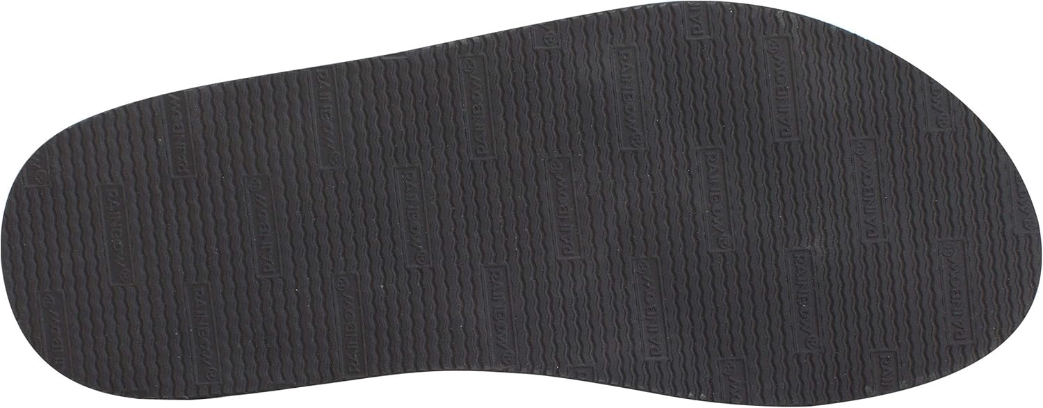  | Rainbow Sandals Men's Premier Leather Double Layer with Arch Wide Strap, Dark Brown, Men's Large / 9.5-10.5 D(M) US | Sandals