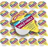 Mini Moo's Coffee Creamer Singles, 192 Pack | 192 Pack Half and Half Liquid Individual, Non Refrigerated Creamer Cups for Office