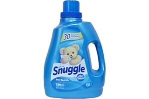 Snuggle Fabric Softener Liquid, Blue Sparkle, 96 Ounces, 120 Loads