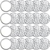 Qunclay 24 Pcs Disco Ball Compact Round Pocket Mirror - 2.76 Inch Vintage Mini Handheld Portable Mirror for Purse, Women Gift, Party Supply, Travel Daily (Silver)