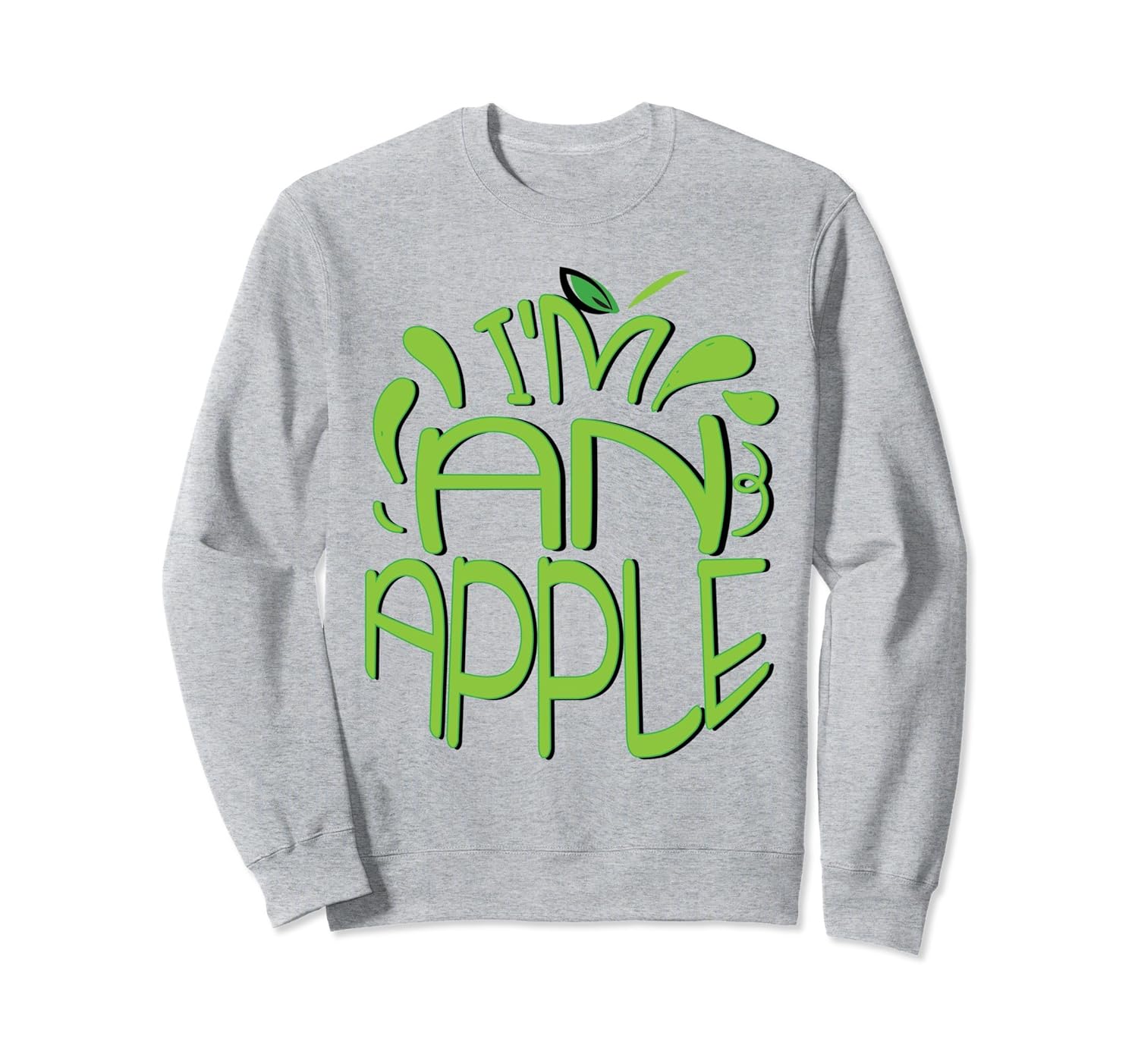 Apple Halloween Costume Kids Sweatshirt Girls Boys Funny Gif-ANZ