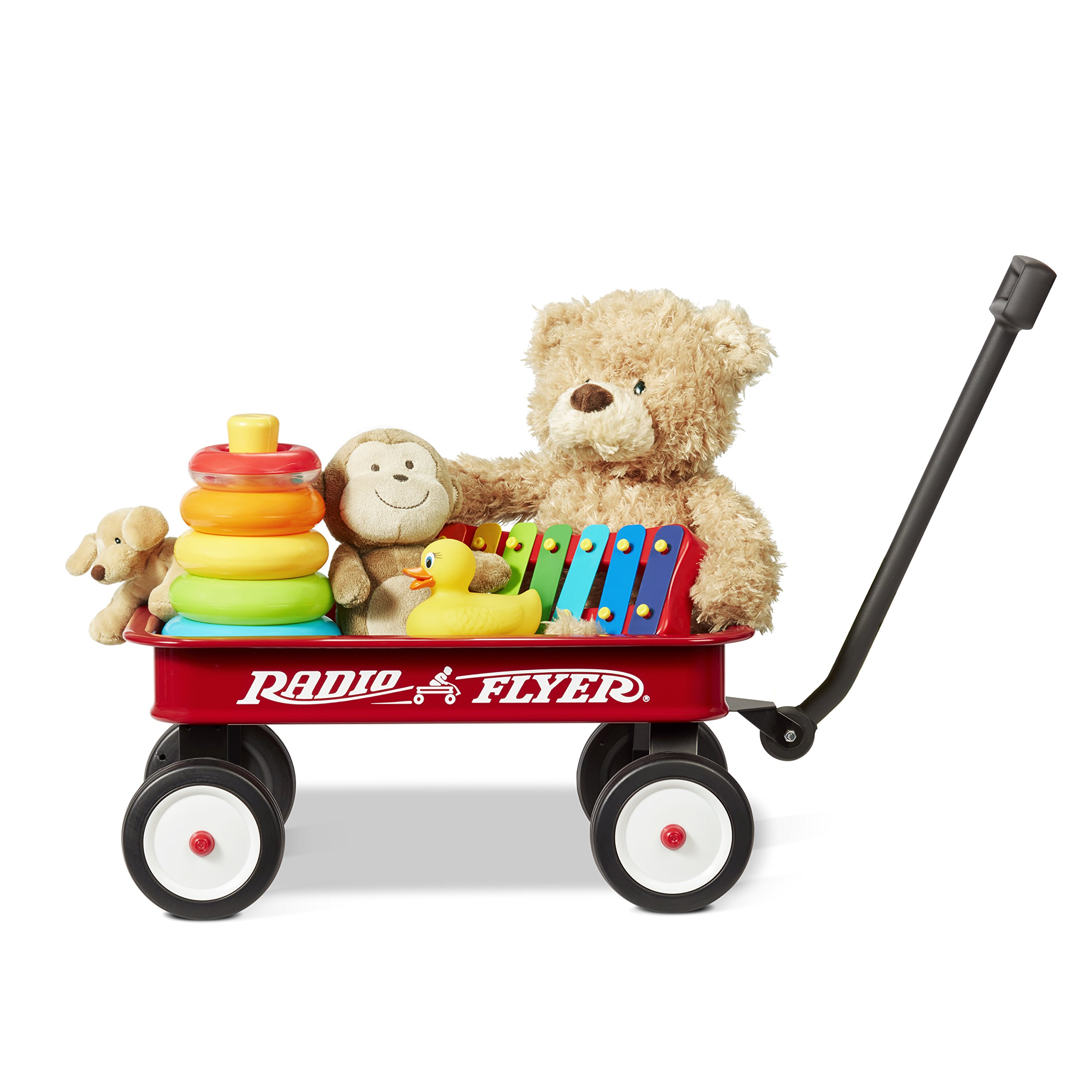 Radio Flyer 16.5 Inch Kids Wagon, Toy Wagon for Kids, Rolling Cart, Carts with Wheels, for Ages 1.5+ Years