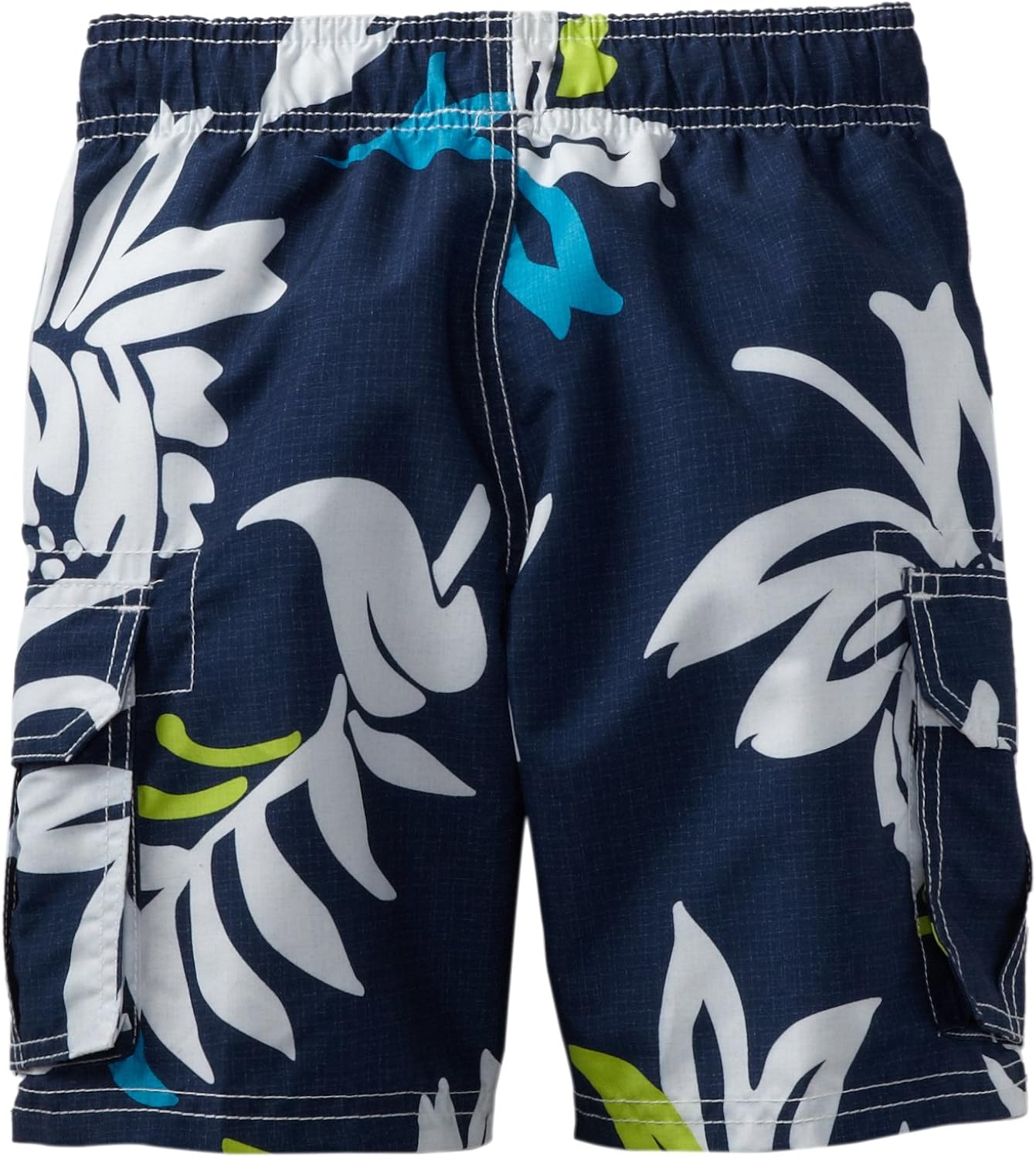 Kanu Surf Boys' Little Quick Dry Beach Swim Trunk, Oahu Navy, 5/6: Fashion Swim Trunks: Clothing