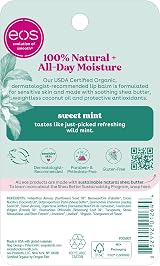 EOS Lip Balm Sweet Mint 2 Pack - Mint Flavor, Mild Mint Scent view 7