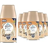 Glade Automatic Spray Refill, Air Freshener for Home and Bathroom, Cozy Vanilla, 6.2 Oz, 6 Count