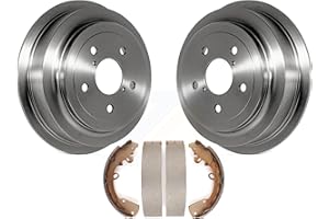 Transit Auto - Rear Brake Drum Shoes Kit For Dakota Dodge Mitsubishi Raider Ram K8N-100183