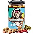 Tia Lupita Salsa Macha Chili Crunch Oil - Peanut Flavor Crunchy Morita Chili Oil | Made w/Olive Oil, Gluten Free, Non-GMO, Vegan (7.5 Oz)