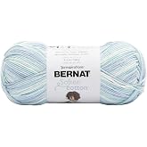 Bernat Softee Cotton Yarn for Crocheting Soft, Refresh | #3 DK Light Yarn, 60% Cotton 40% Acrylic, Soft Crochet Yarn for Garments, Knitting &amp; Crafts, 254yds, 120g/4.2oz, 1 Pack