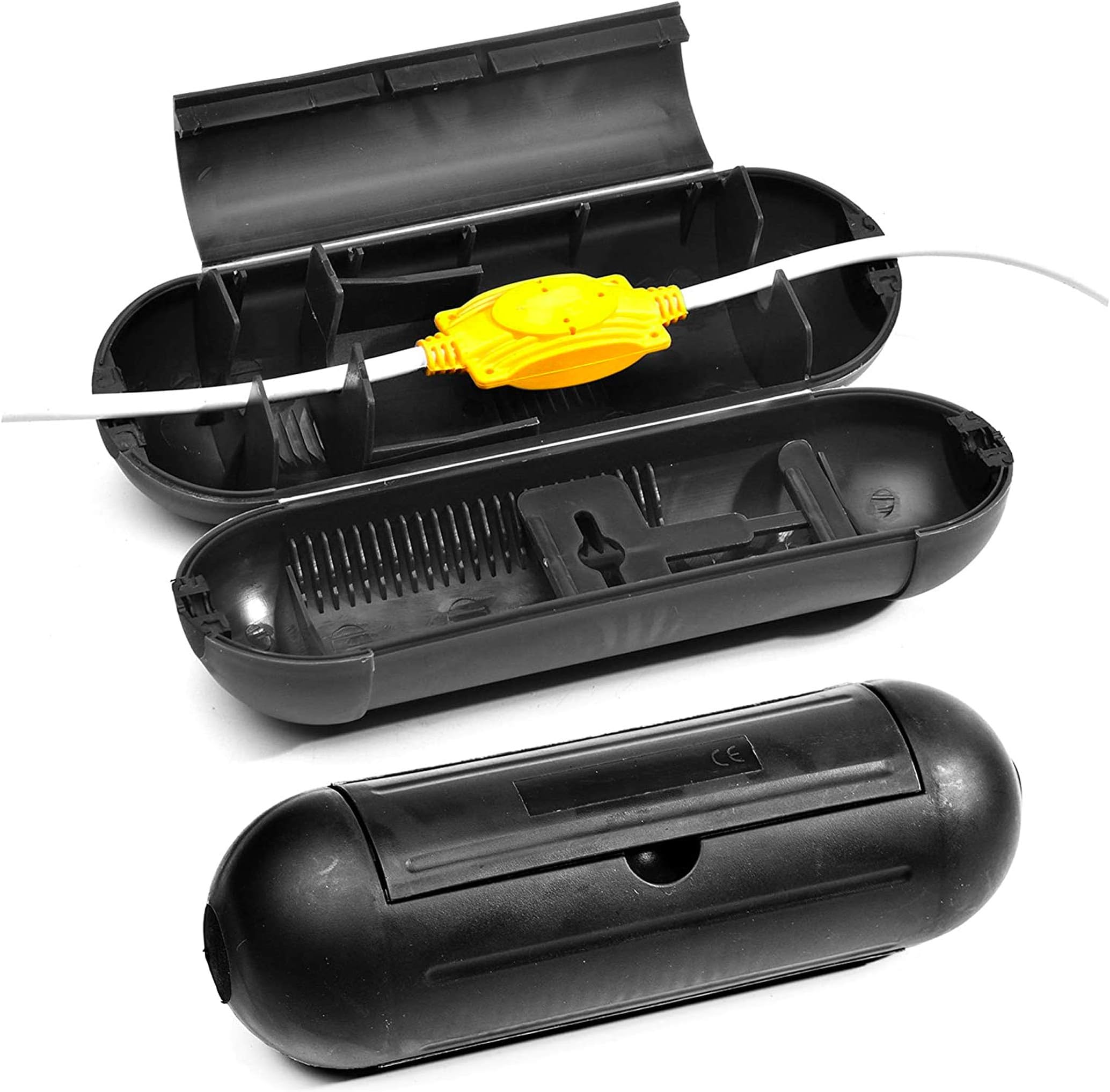 Extension Cord Protective Cover Set (Black)