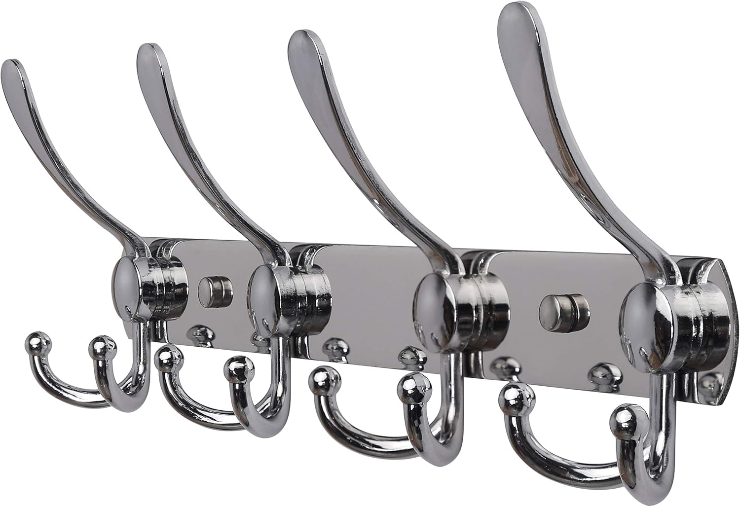 tri hook wall mounted coat rack
