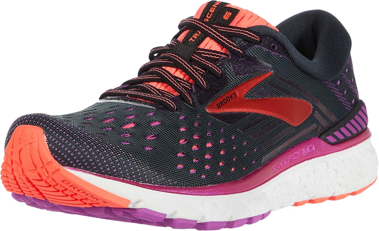 brooks transcend women's black